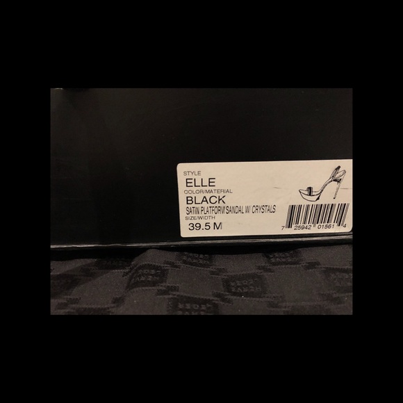 Herve Leger Black Elle Sandals, New! - Picture 7 of 8